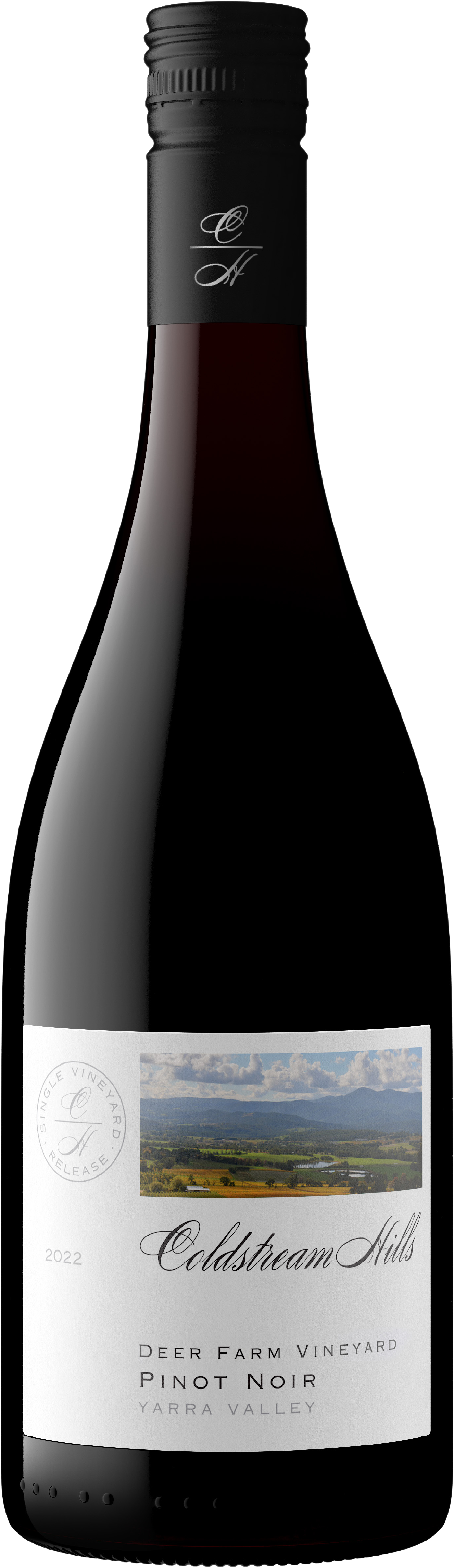 Coldstream Hills Deer Farm Vineyard Pinot Noir  2022 Yarra Valley bottle